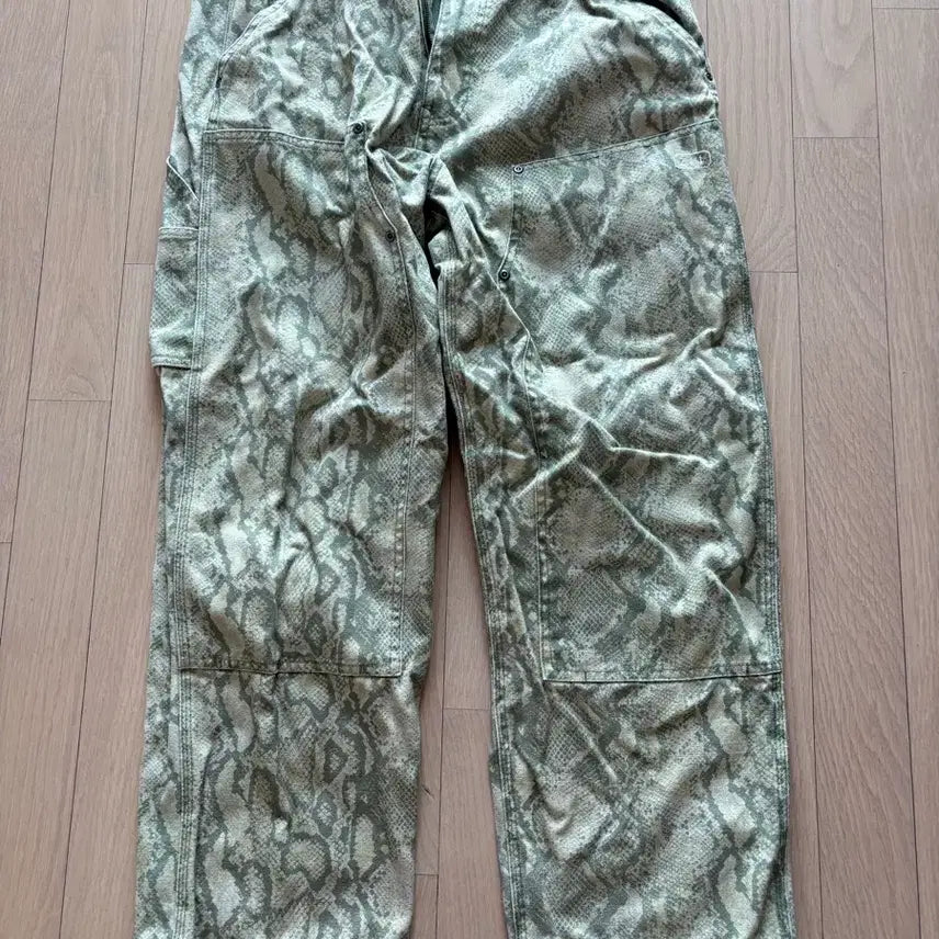 [BUNJANG] Lavlos Python Double Knee Denim / 라브로스 파이톤 더블니