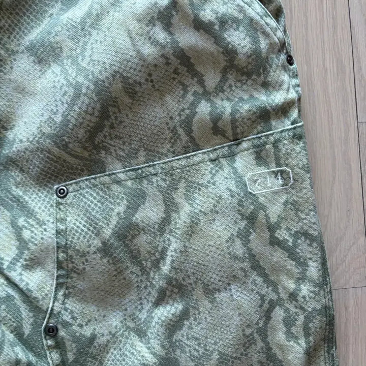 [BUNJANG] Lavlos Python Double Knee Denim / 라브로스 파이톤 더블니
