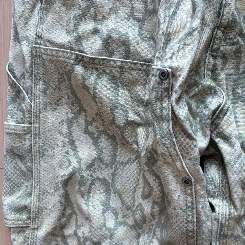 [BUNJANG] Lavlos Python Double Knee Denim / 라브로스 파이톤 더블니