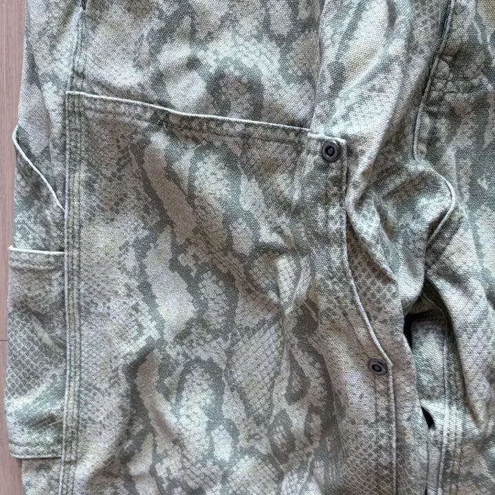 [BUNJANG] Lavlos Python Double Knee Denim / 라브로스 파이톤 더블니