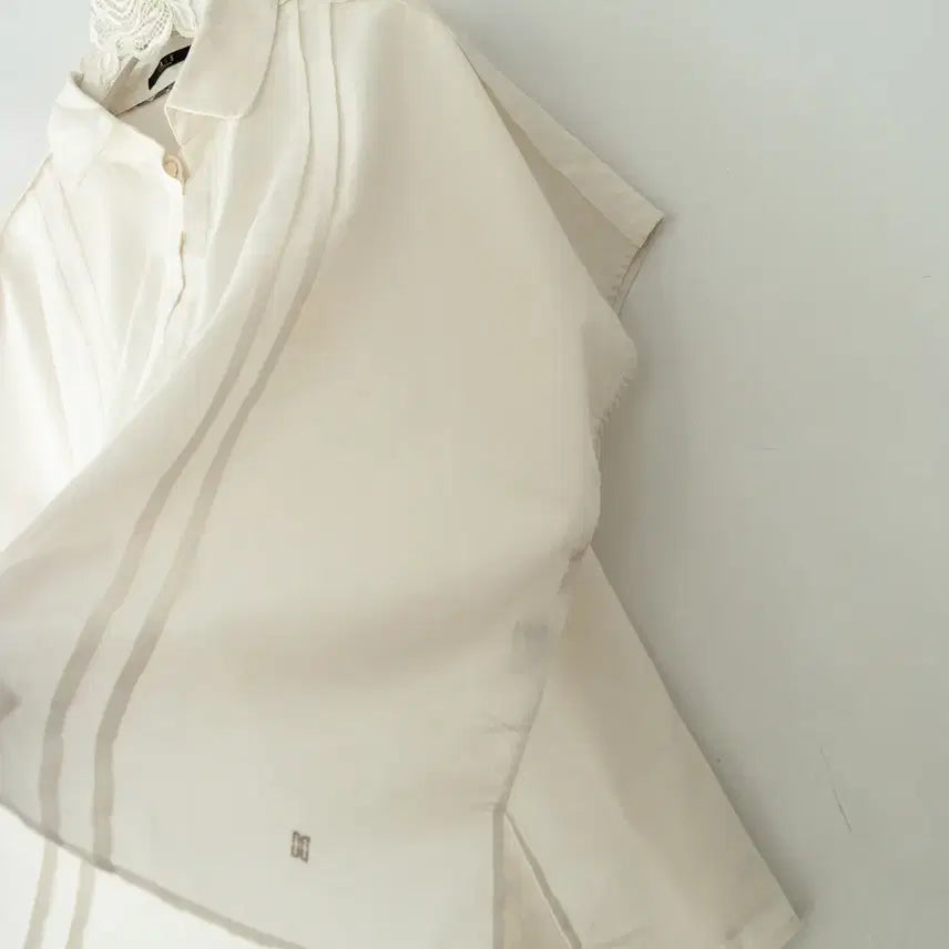 [BUNJANG] Daks Linen Blend Loose Fit Top / 수입닥스 면린넨 루즈br