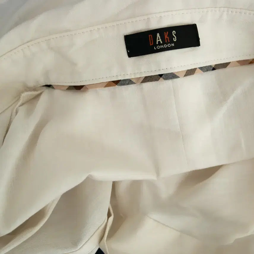 [BUNJANG] Daks Linen Blend Loose Fit Top / 수입닥스 면린넨 루즈br