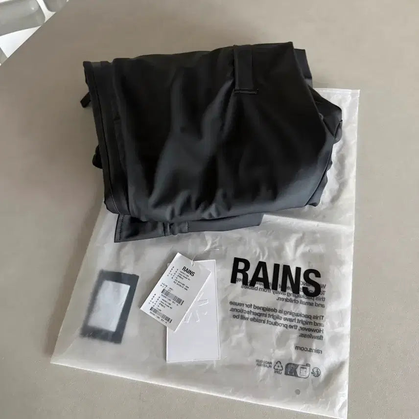 [BUNJANG] RAINS Storm Breaker Jacket Black XL / RAINS 레인스 스톰 브레이커 자켓 블랙 XL