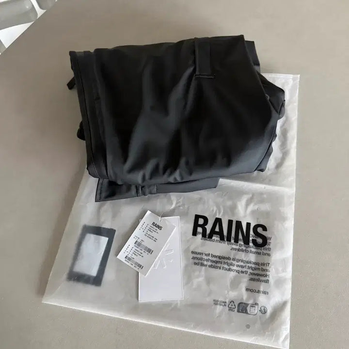 [BUNJANG] RAINS Storm Breaker Jacket Black XL / RAINS 레인스 스톰 브레이커 자켓 블랙 XL