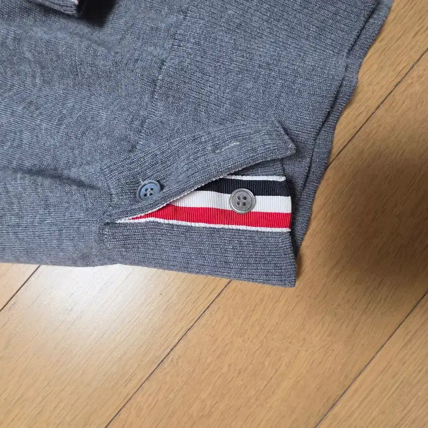 [BUNJANG] Thom Browne Merino Wool Knit Sweater (Gray, Size 5) / 정품)톰브라운 4바 메리노 울  니트 (그레이/5사이즈)