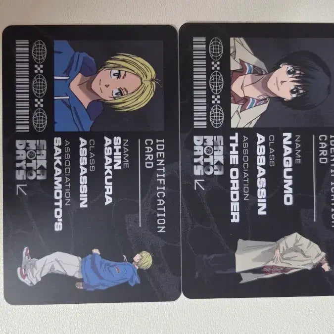[BUNJANG] Sakamoto Days Nagumo Shin Bundle Set ID Card / 사카모토데이즈 아이디카드 나구모 신 일괄