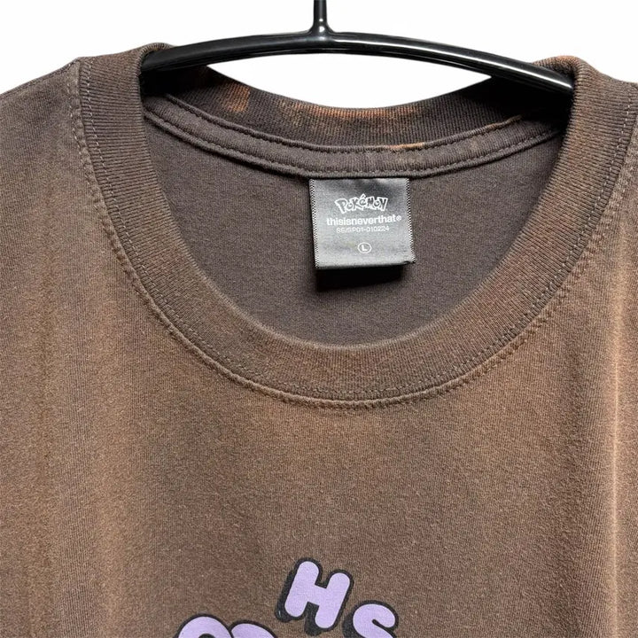 [SOLD OUT] 디스이즈네버댓 x 포켓몬 팬텀 타이다이 티셔츠 L