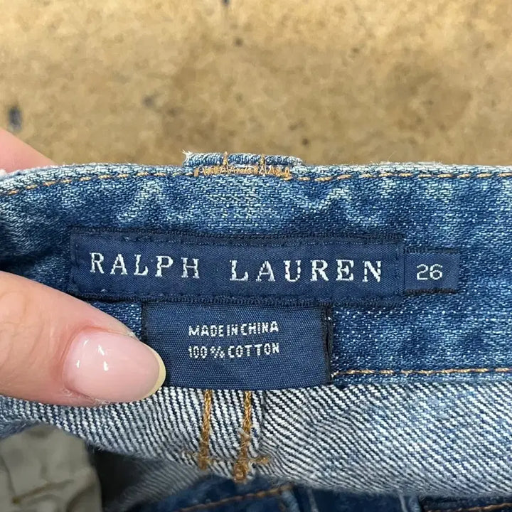 [BUNJANG] Polo Ralph Lauren Washed Denim Jeans / [정품/26] 폴로 랄프로렌 워싱 데님 청바지