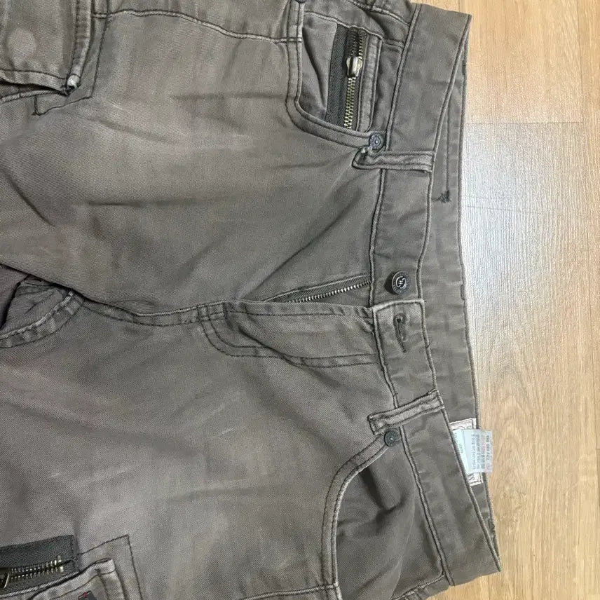 [BUNJANG] Buckaroo Brown Cargo Pants / 버커루 고스펑크 갸루 브라운 카고팬츠