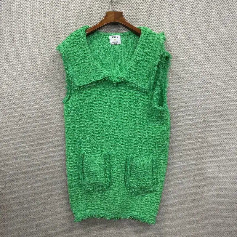 [SOLD OUT] 빈티지 롱 니트 조끼 95 M14949