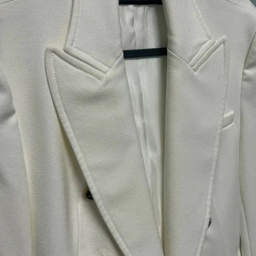 [BUNJANG] ZARA Double Button Jacket XS / ZARA 화이트 더블 버튼 자켓 XS