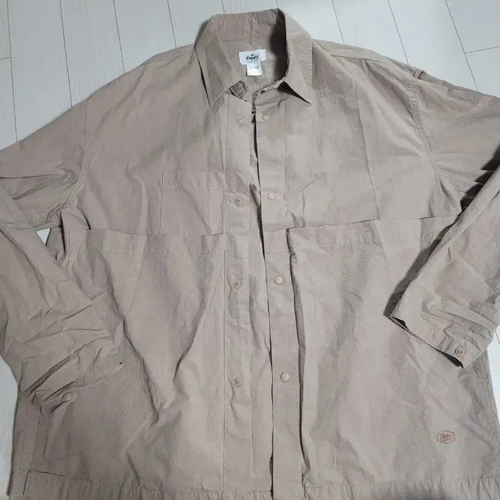 [SOLD OUT] 카피 Kappy 베이지색 셔츠 자켓