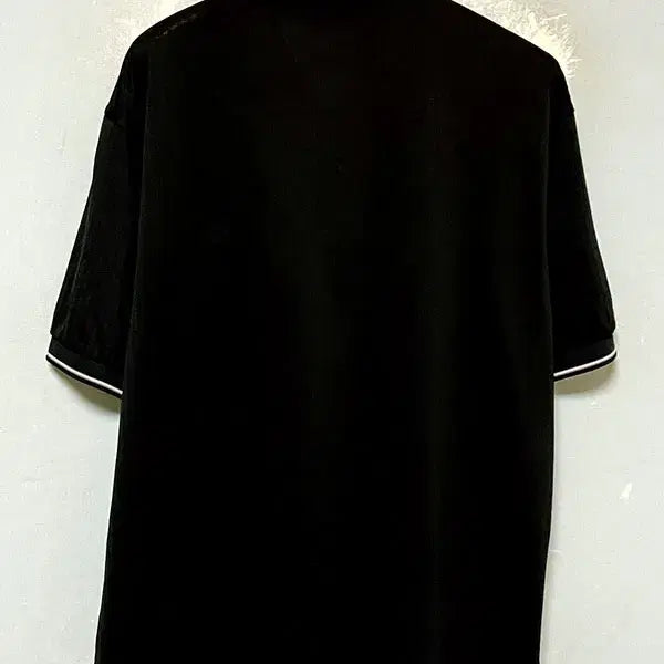 [SOLD OUT] 노스페이스 남자 카라 반팔티 블랙 시원한 기본스타일 캐주얼 XL 105