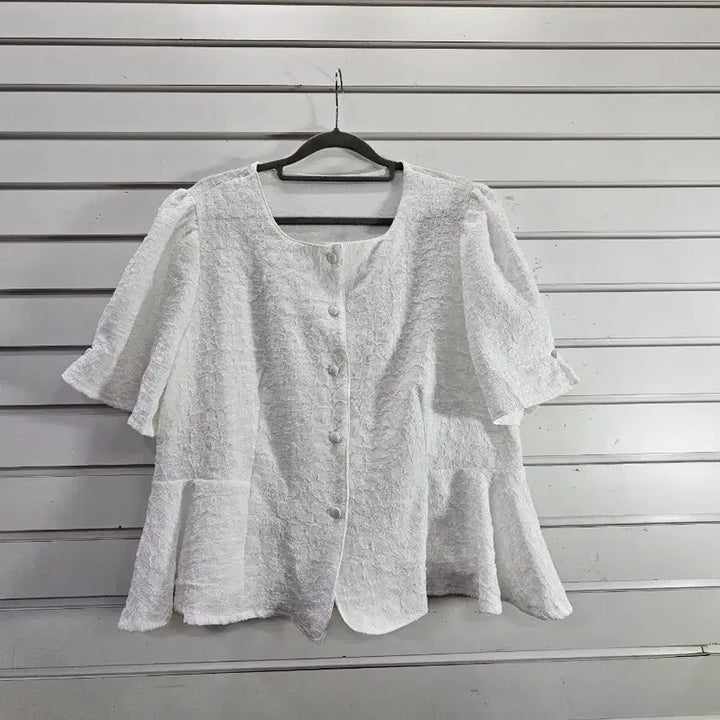 [BUNJANG] White Summer Short Jacket (Size 66) / 화이트 여름 숏 자켓66/보물찾기천사