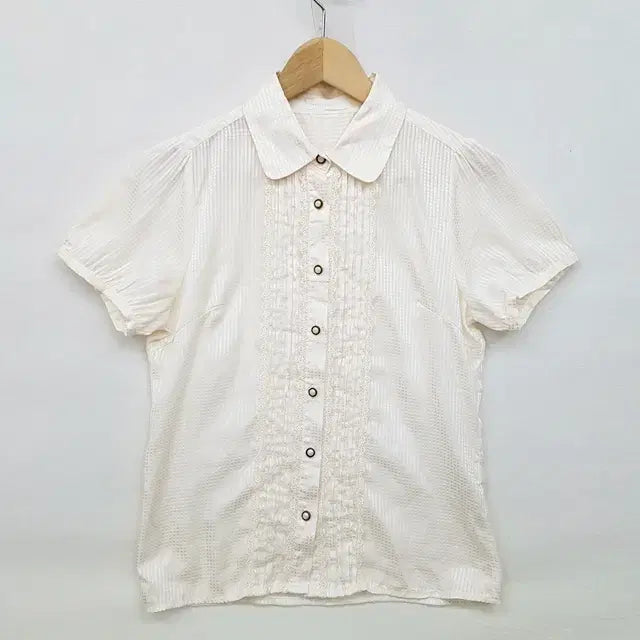[BUNJANG] PRIME PATTERN Ivory Blouse / PRIME PATTERN 블라우스 아이보리