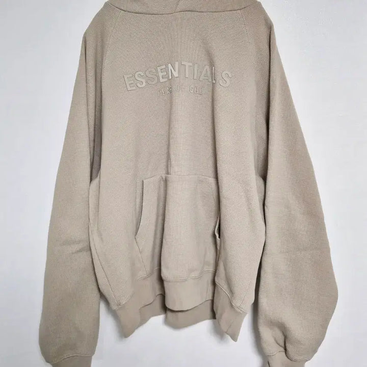 [BUNJANG] Fear of God Essentials Fleece Oversized Hoodie XS / (정품) 피어오브갓 에센셜 골찌 브라운 플리스 오버핏 후드티 XS
