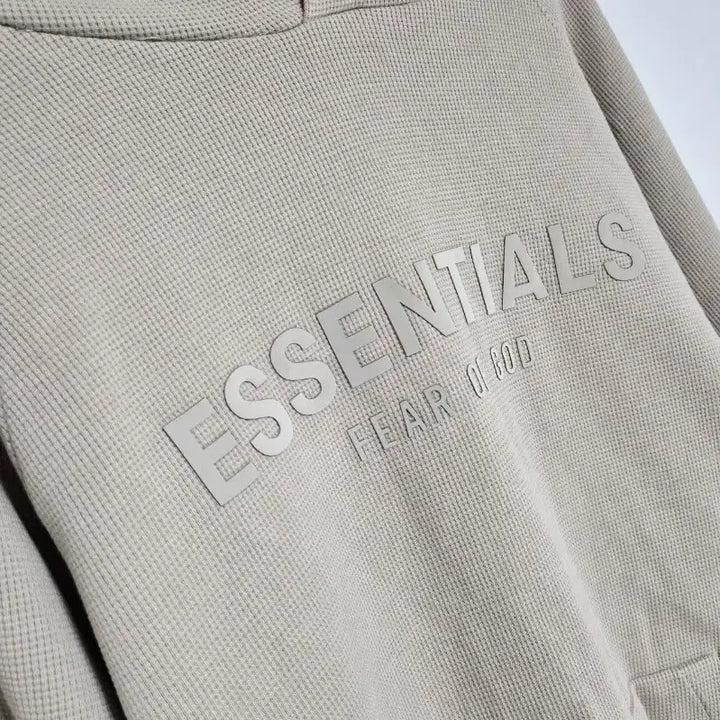 [BUNJANG] Fear of God Essentials Fleece Oversized Hoodie XS / (정품) 피어오브갓 에센셜 골찌 브라운 플리스 오버핏 후드티 XS