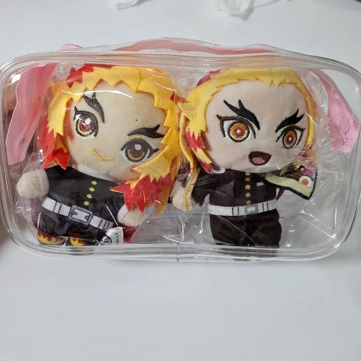 [BUNJANG] Demon Slayer Rengoku Kyoujurou Plush Bundle Set / 귀멸의 칼날 렌고쿠 쿄쥬로 부르부르 인형