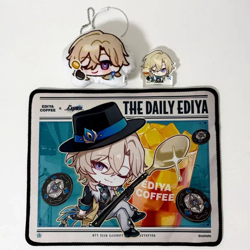 [BUNJANG] Honkai: Star Rail Aventurine Ediya Collaboration Bundle Set / 스타레일 어벤츄린 이디야 콜라보 일괄