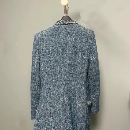 [BUNJANG] LOVEPARIS Tweed Long Jacket / LOVEPARIS 러브패리스 트위드 롱자켓