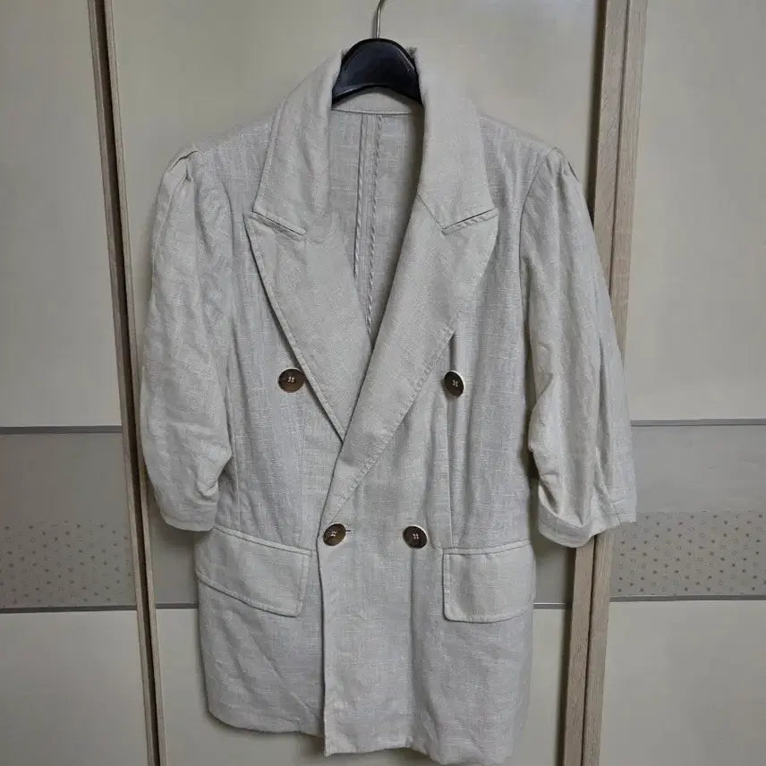 [BUNJANG] Vov Linen Jacket (Size 55) / 보브 린넨 자켓  (55)