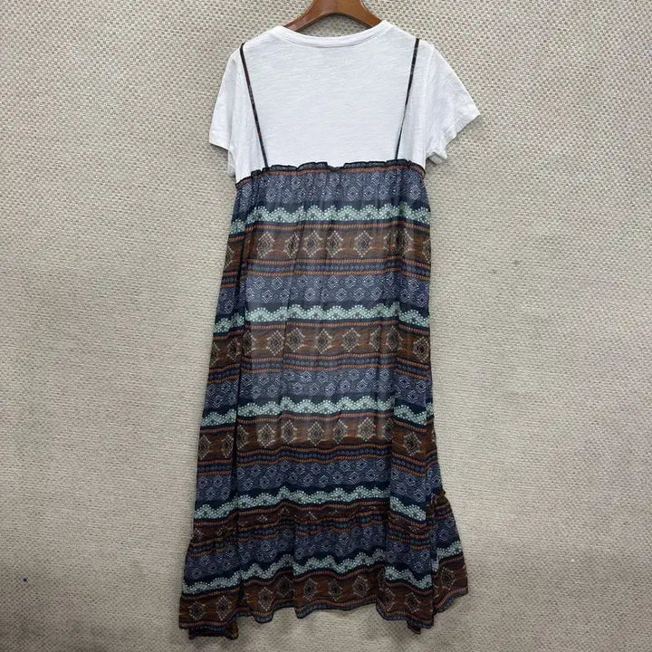 [BUNJANG] Vintage Layered Dress M14959 / 빈티지 레이어드 원피스 F M14959