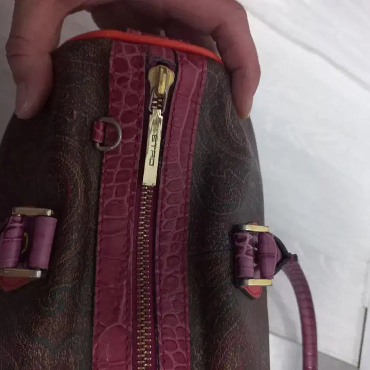 [BUNJANG] Etro Boston Bag Tote / 에트로 에뜨로 보스턴백 토트백