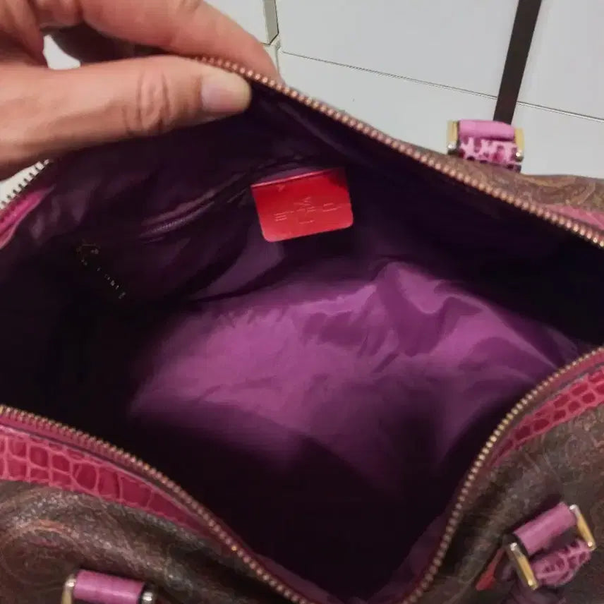 [BUNJANG] Etro Boston Bag Tote / 에트로 에뜨로 보스턴백 토트백