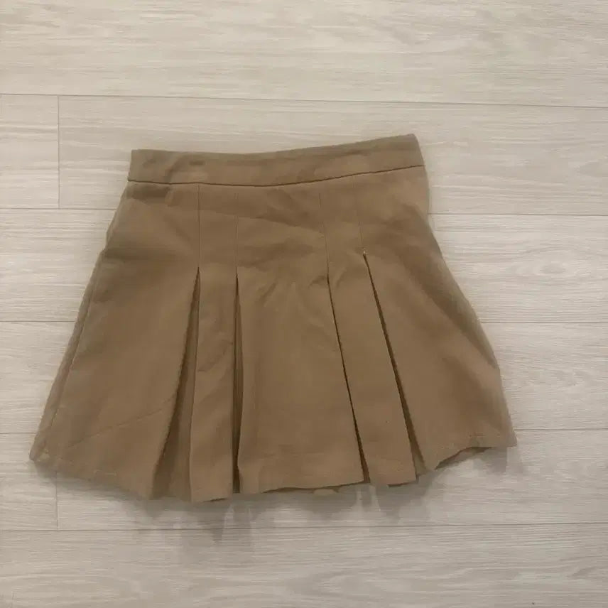 [BUNJANG] Andmore High Waist Pleated Mini Skirt / 에이블리 앤드모어 하이웨스트 플리츠 미니스커트
