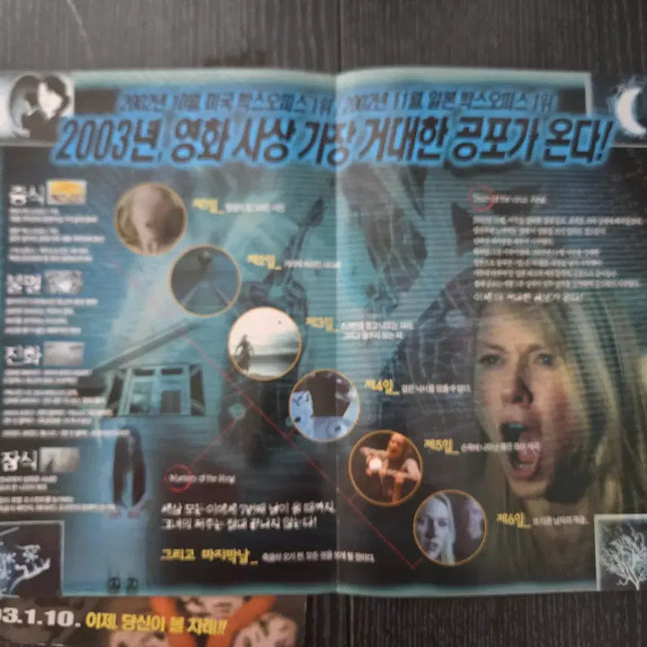 [BUNJANG] Ring Remake Hollywood Movie Flyer / 영화전단지/영화자료/고전희귀>링 리메이크 헐리웃