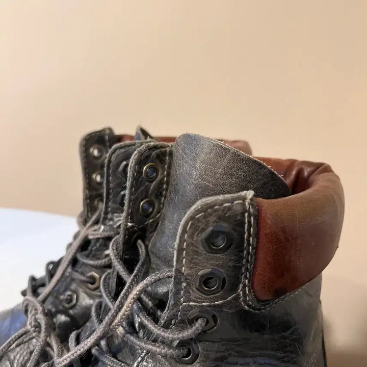 [BUNJANG] Timberland 6-Inch Premium Leather Black Boots / 팀버랜드 6인치 프리미엄 레더 블랙 부츠 (00672)