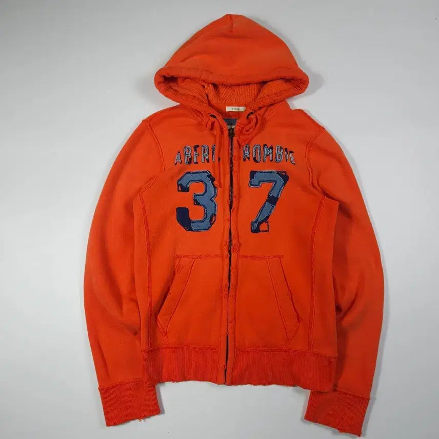 [BUNJANG] Abercrombie Orange Hoodie [S] / 아베크롬비 오렌지 후드집업 [S]