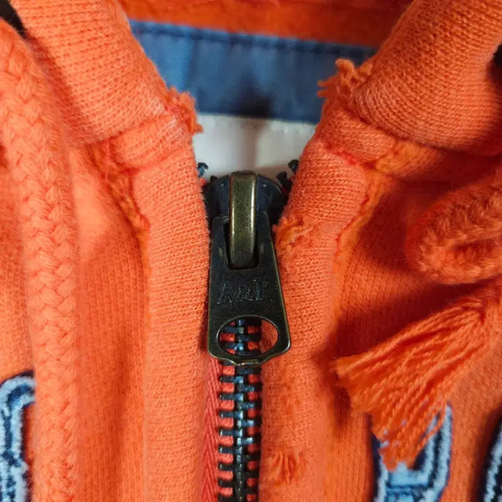 [BUNJANG] Abercrombie Orange Hoodie [S] / 아베크롬비 오렌지 후드집업 [S]