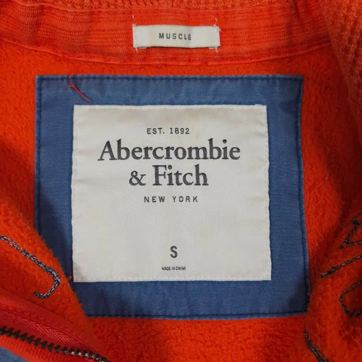 [BUNJANG] Abercrombie Orange Hoodie [S] / 아베크롬비 오렌지 후드집업 [S]