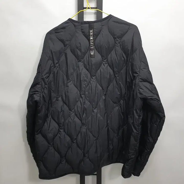 [BUNJANG] LifeWork Lightweight Padded Down Quilted Jacket - Black - L / 라이프워크 경량 패딩 다운 퀼팅 자켓 블랙 L
