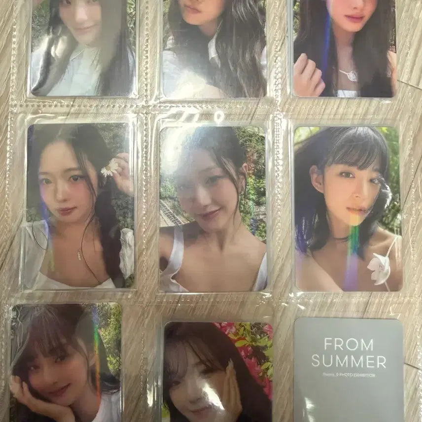 [SOLD OUT] 프로미스나인 프롬 썸머 트레이팅 포토카드 풀셋