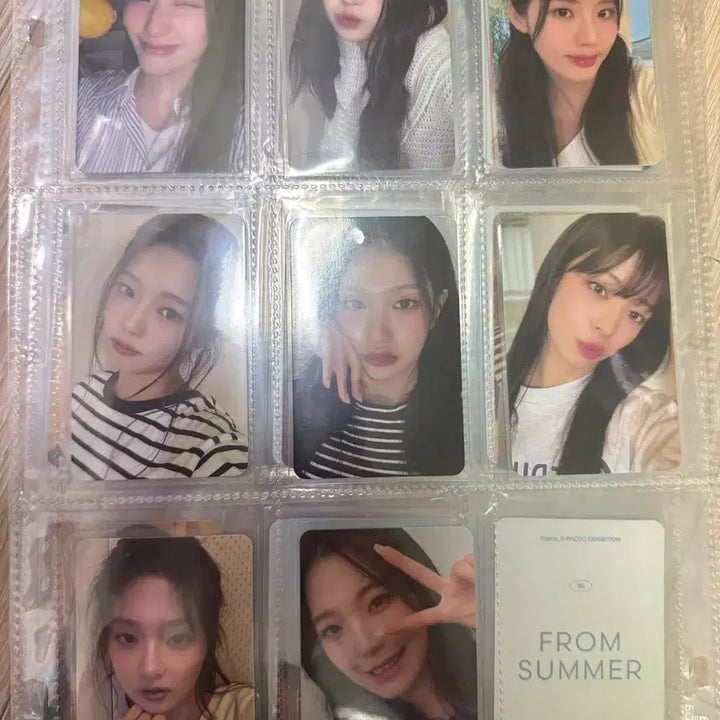 [SOLD OUT] 프로미스나인 프롬 썸머 트레이팅 포토카드 풀셋