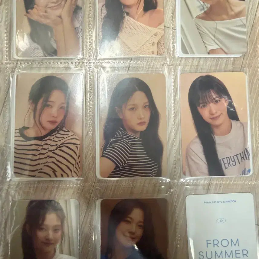 [SOLD OUT] 프로미스나인 프롬 썸머 트레이팅 포토카드 풀셋