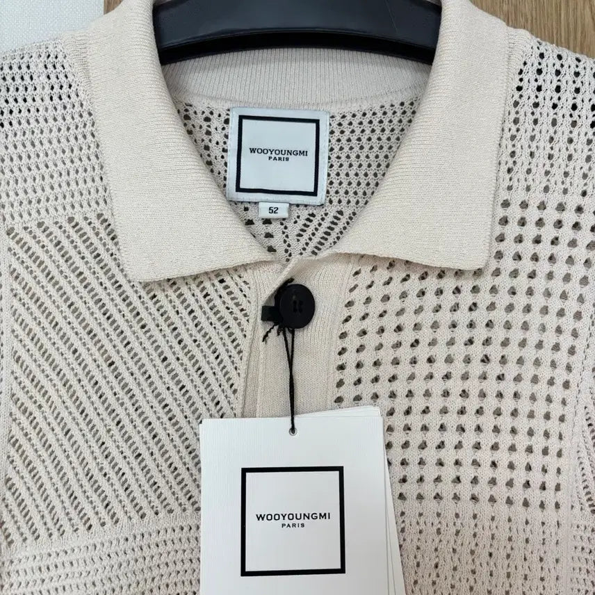 [SOLD OUT] 25ss 우영미 크로셰 숏슬리브 가디건 52사이즈