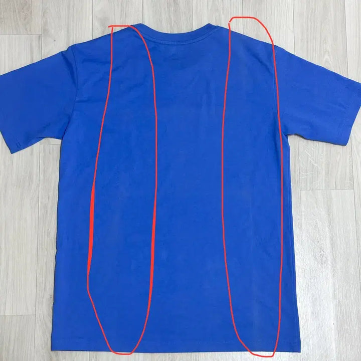 [BUNJANG] BROOKS Blue Short Sleeve T-Shirt / 브룩스(BROOKS) 반팔 티셔츠 블루