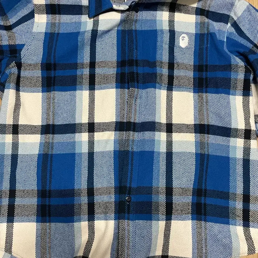 [BUNJANG] (2XL XXL) 베이프 스몰로고 체크 셔츠 / (2XL XXL) 베이프 스몰로고 체크 셔츠