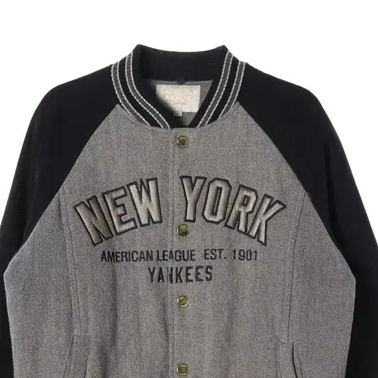 [BUNJANG] MLB New York Yankees Wool Varsity Jacket - L / MLB 뉴욕 양키스 울 바시티 자켓바 L