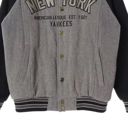 [BUNJANG] MLB New York Yankees Wool Varsity Jacket - L / MLB 뉴욕 양키스 울 바시티 자켓바 L