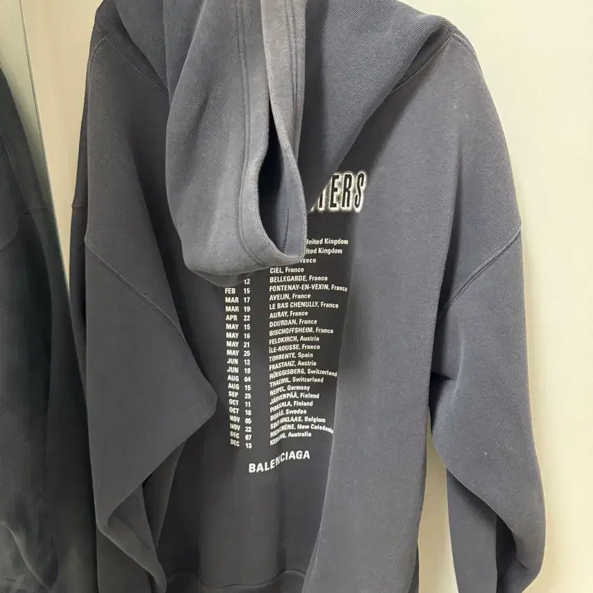 [SOLD OUT] 발렌시아가 스피드헌터 후드 XS
