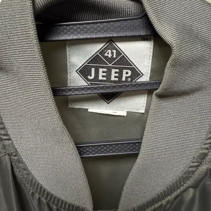 [BUNJANG] JEEP Khaki Bomber Jacket XL / JEEP 카키색 봄버 자켓 XL