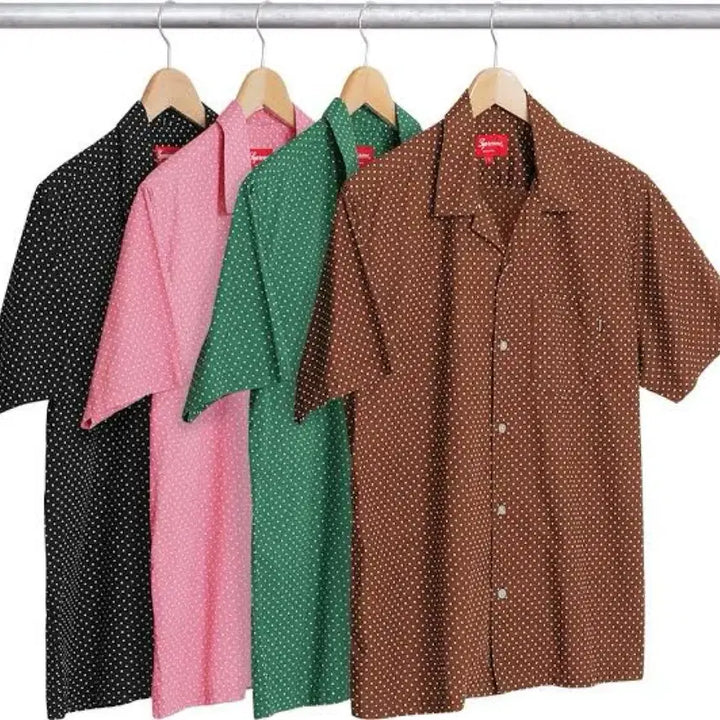 [BUNJANG] Supreme Polka Dot Shirt Green - Size L / (L) 새상품 슈프림 폴카 도트 셔츠 그린