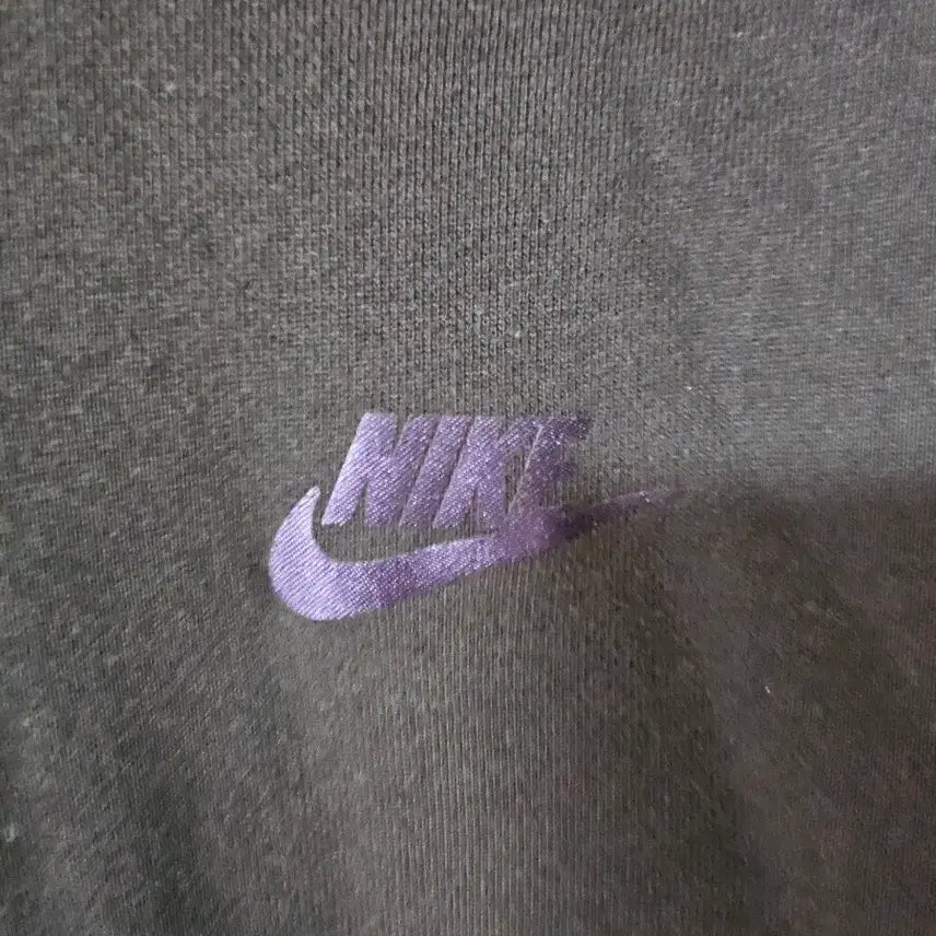 [BUNJANG] Nike Black Hoodie Heart Pattern S / 나이키 검정 후드티 신발 하트 패턴 S