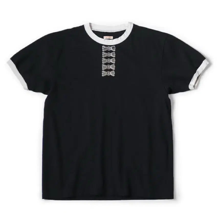 [BUNJANG] Capital Butterfly Ringer T-shirt Black / 캐피탈 20 저지 링거 티셔츠 버터플라이 콘초 Pt 블랙 4