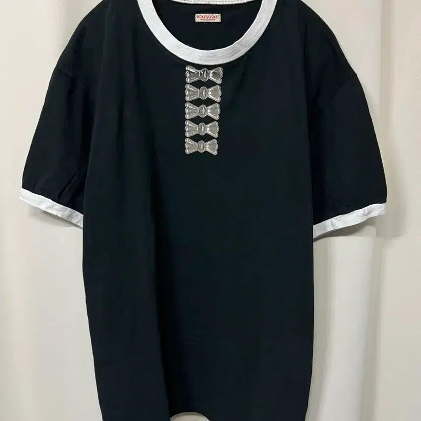 [BUNJANG] Capital Butterfly Ringer T-shirt Black / 캐피탈 20 저지 링거 티셔츠 버터플라이 콘초 Pt 블랙 4