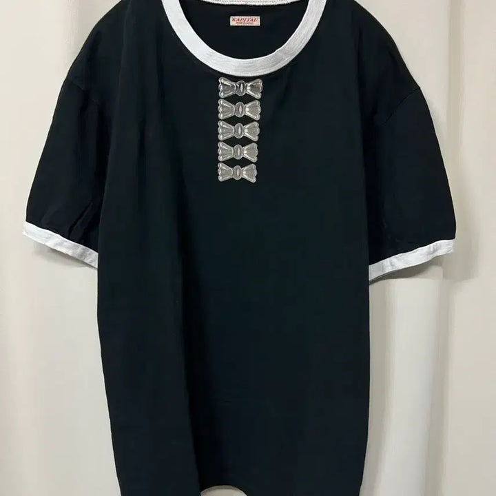 [BUNJANG] Capital Butterfly Ringer T-shirt Black / 캐피탈 20 저지 링거 티셔츠 버터플라이 콘초 Pt 블랙 4